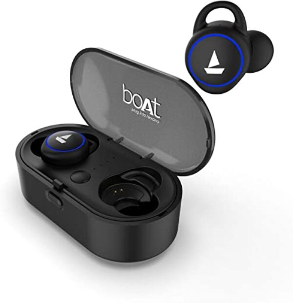 boAt Airdopes 311v2 Truly Wireless Bluetooth in Ear Earbuds with Mic (Active Black)