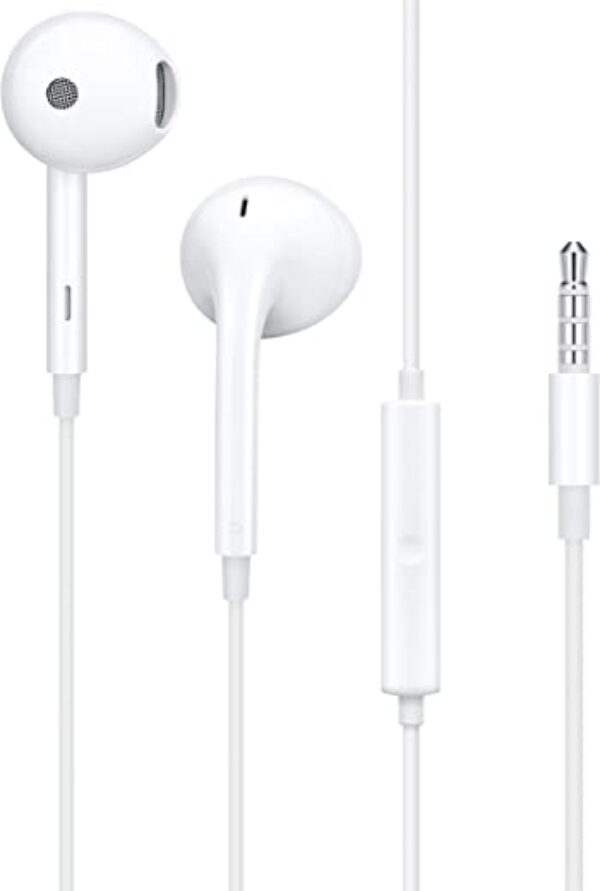 Oppo Mh319 Wired On Ear Headphones with Mic (White)